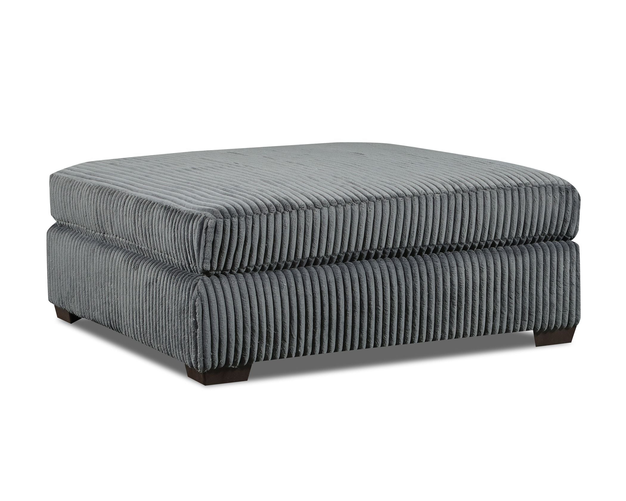 1300-07 Charcoal Coctail Ottoman