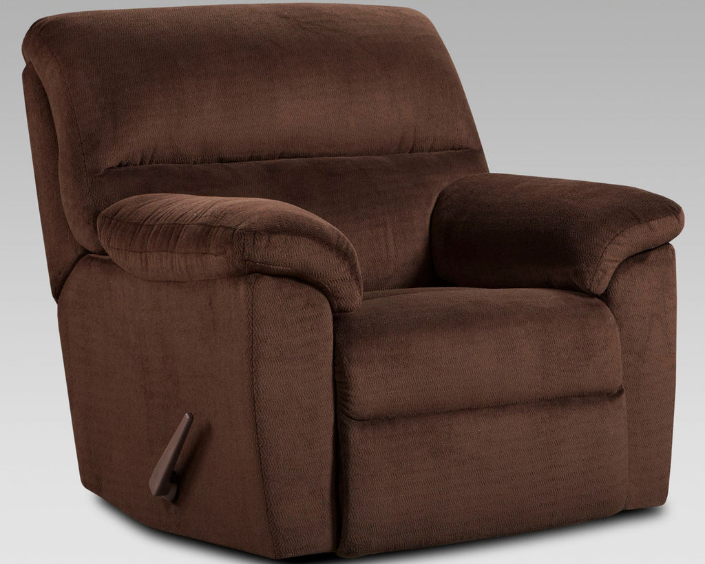 1400 Chevron Mink Reclining Sofa & Love