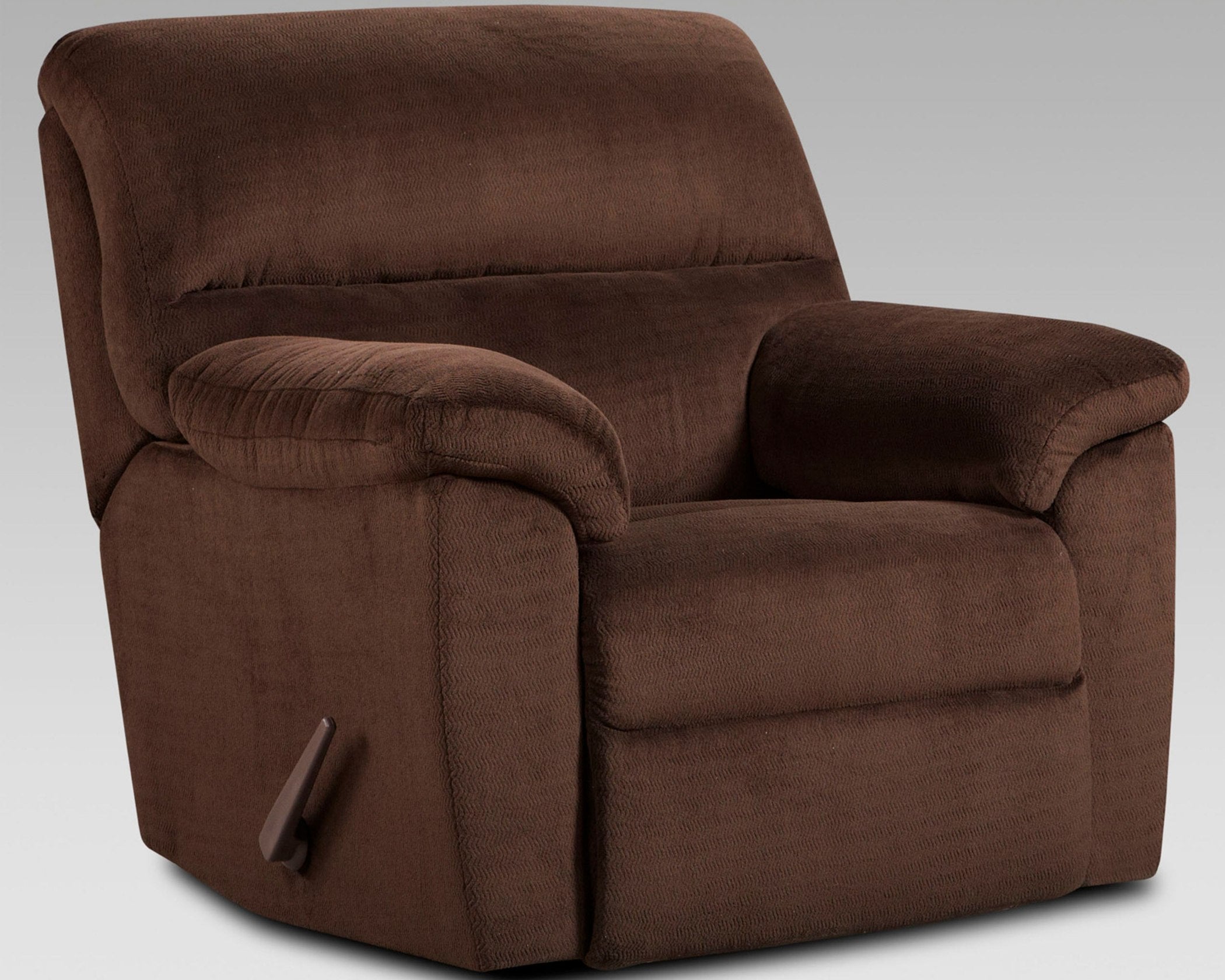 1400 Chevron Mink Reclining Sofa & Love