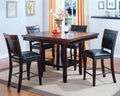 2727 Fulton Black Counter Height Dining Set