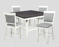 2727 Fulton White Counter Height Dining Set