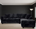 300 Hugo Corduroy Blackj Sectional