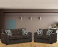 3000 Gerald Chocolate Sofa & Loveseat