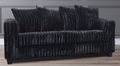 300 Hugo Black Sofa & Loveseat