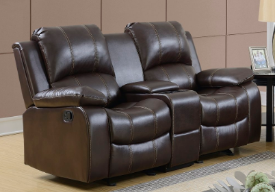 3118 Pluto Chocolate Reclining Sofa & Loveseat