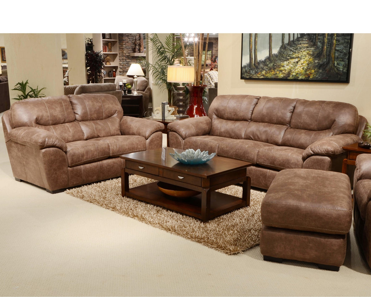4453 Grant Silt or Steel - Sofa, Love, Chair & Ottoman