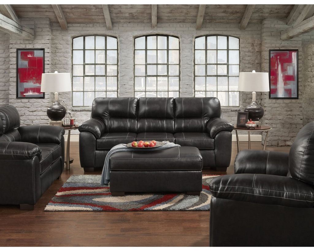 5603 Austin Black Sleeper Sofa or Sofa & Love