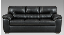 5603 Austin Black Sleeper Sofa or Sofa & Love