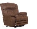 64793 Dawkins Chocolate Lay Flat Power Recliner