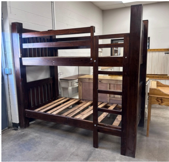 Bunk Bed - Twin Medium Walnut
