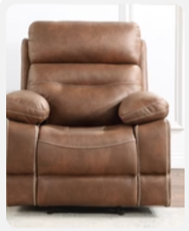 Rudger Rust Reclining Sofa & Love Seat