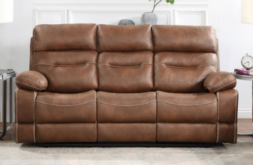 Rudger Rust Reclining Sofa & Love Seat