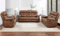 Rudger Rust Reclining Sofa & Love Seat