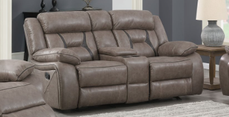 T850 Tyson Taupe Reclining Sofa & Love Seat