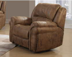 U0903 Saddle Reclining Sofa & Love