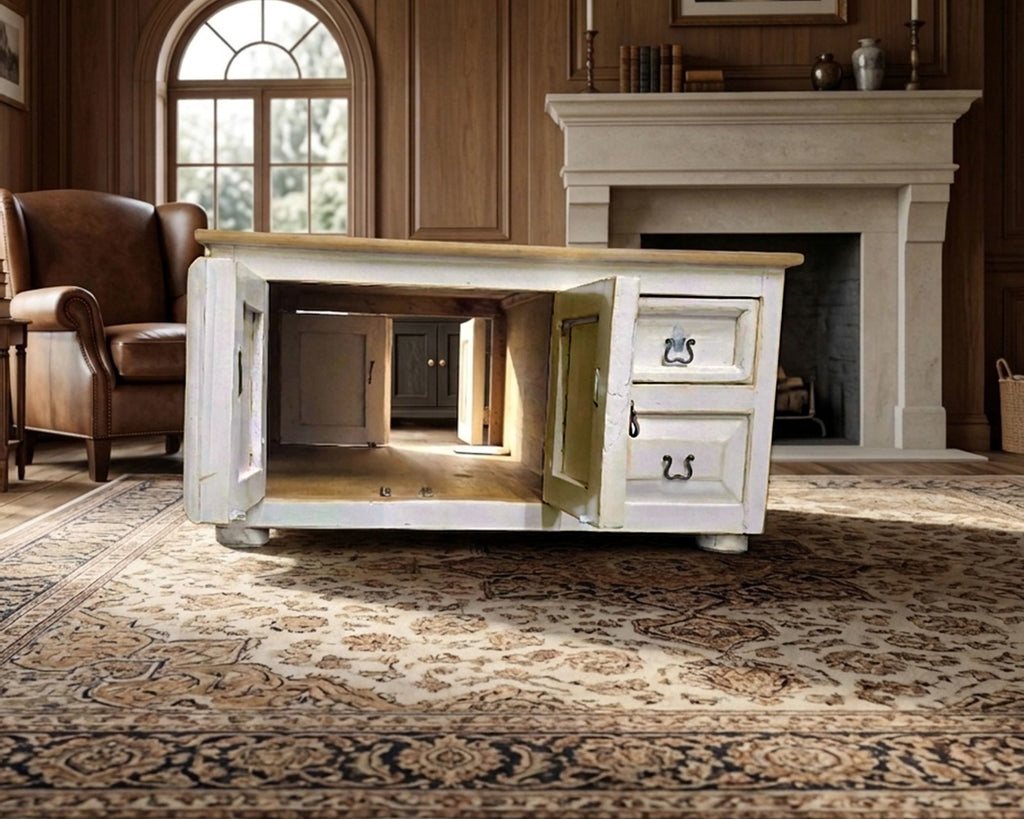 Coffee Table Nogal White