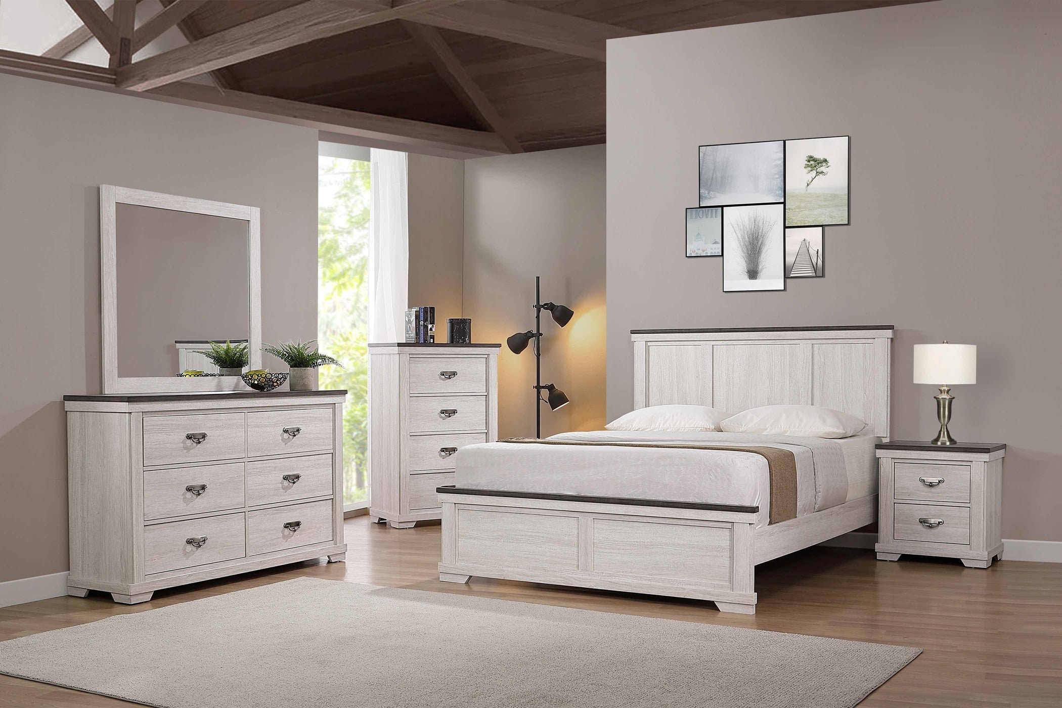 CM8180 Leighton King or Queen Bedroom Group