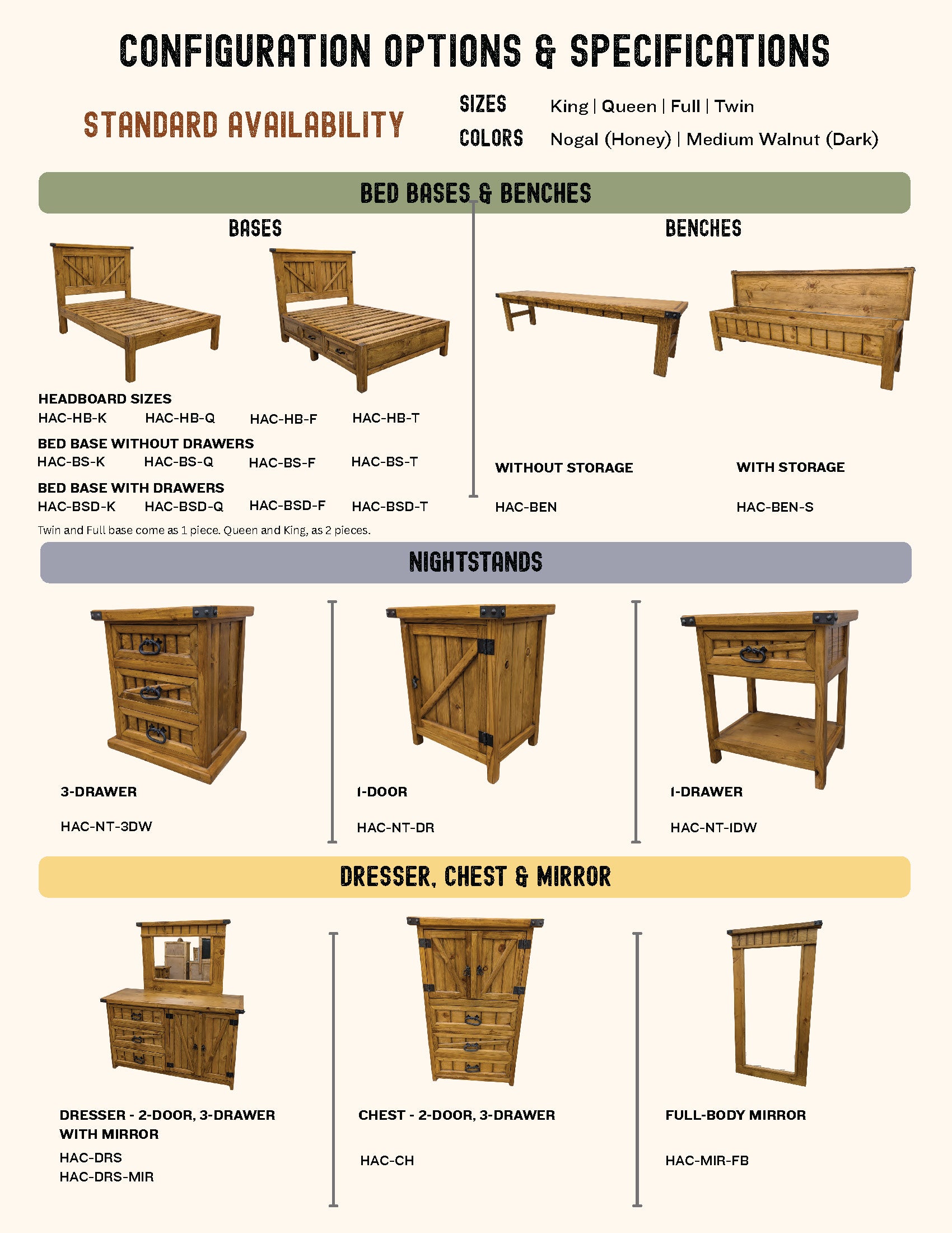 Hacienda Bedroom Collection