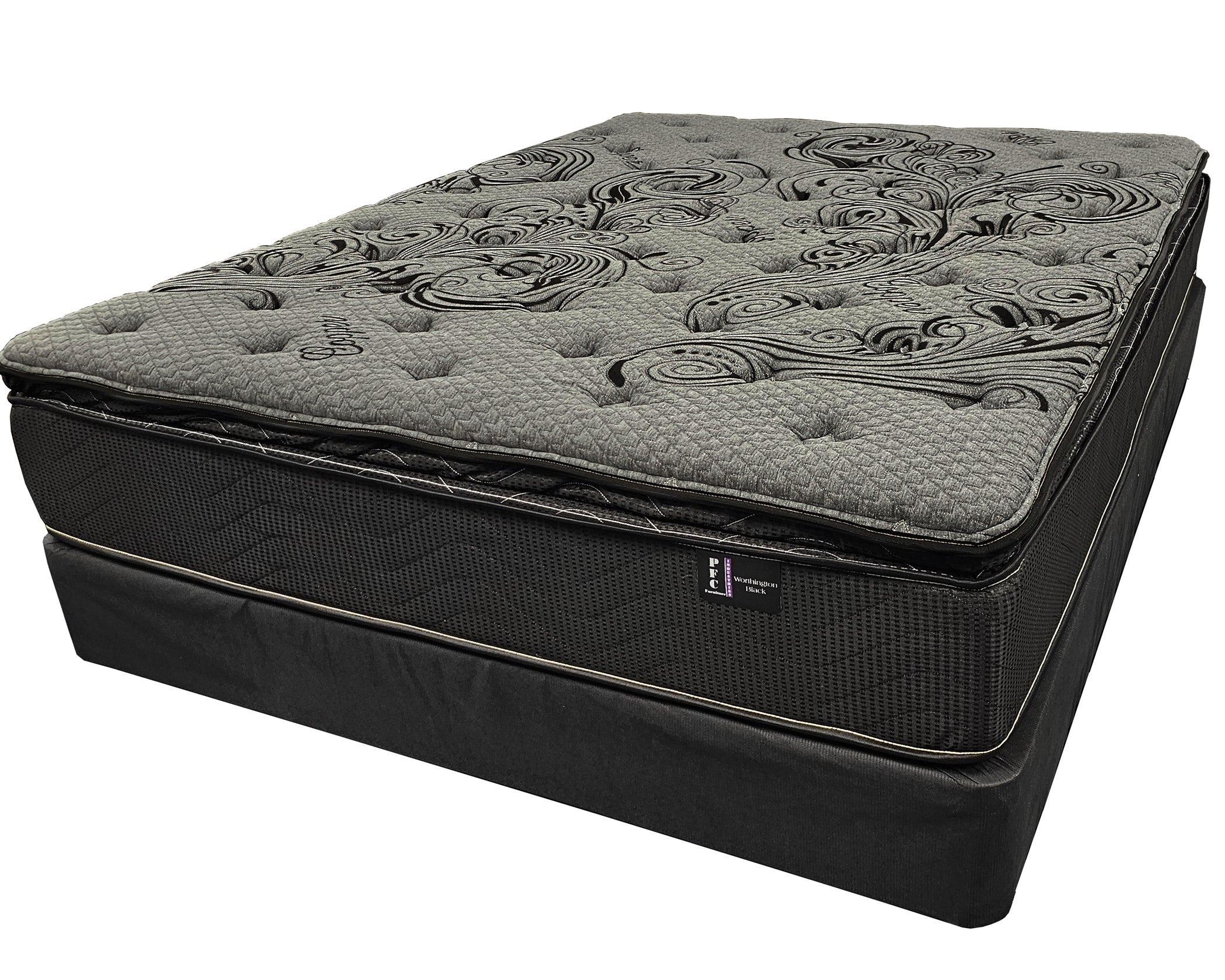 Worthington Black P/T Mattress